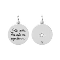 Pendente Kidult Donna Philosophy in Acciaio 741018 - 741018